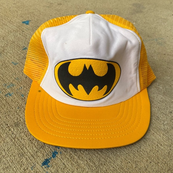 Vintage Other - Vtg 80s Batman Trucker Hat